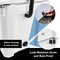 Serenelife Portable Cooler Box - Holds Up to 63 Cans, Keeps Ice Up to 5 Days, Heavy-Duty 25-Quart (White) SLCB25 - alternate 1